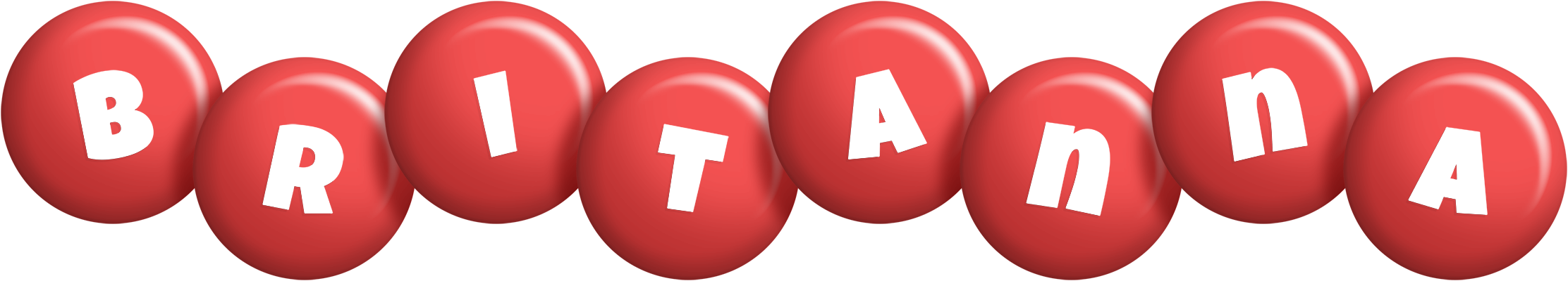 Britanna candy-red logo