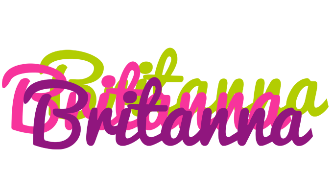 Britanna flowers logo