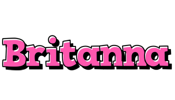 Britanna girlish logo