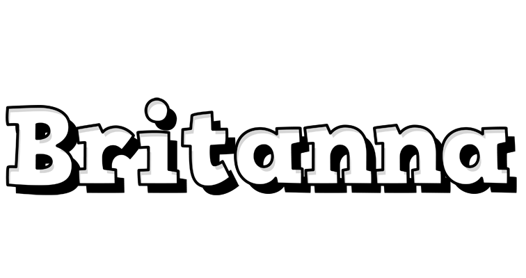 Britanna snowing logo