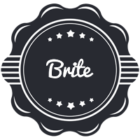 Brite badge logo