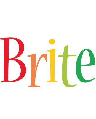 Brite birthday logo