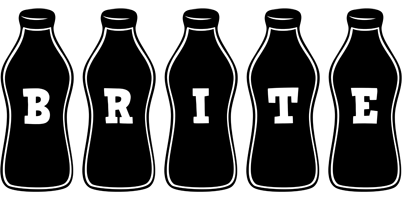 Brite bottle logo