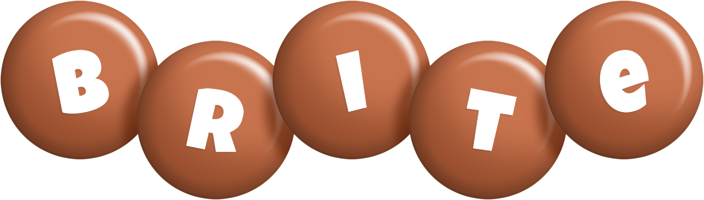 Brite candy-brown logo