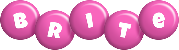 Brite candy-pink logo