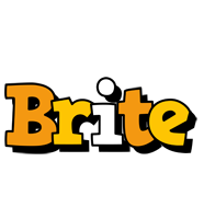 Brite cartoon logo