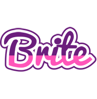 Brite cheerful logo