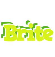 Brite citrus logo