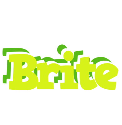 Brite citrus logo