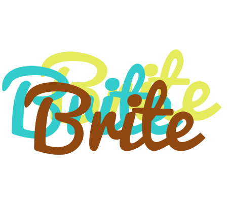 Brite cupcake logo