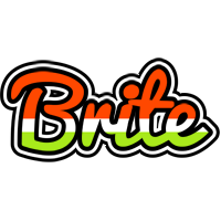 Brite exotic logo