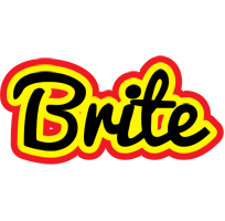 Brite flaming logo