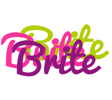 Brite flowers logo