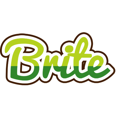 Brite golfing logo