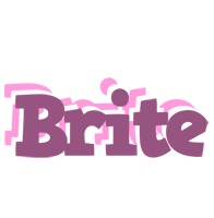 Brite relaxing logo