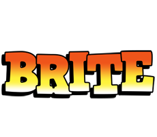 Brite sunset logo