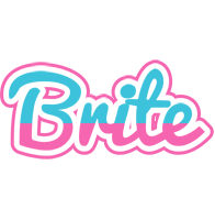 Brite woman logo