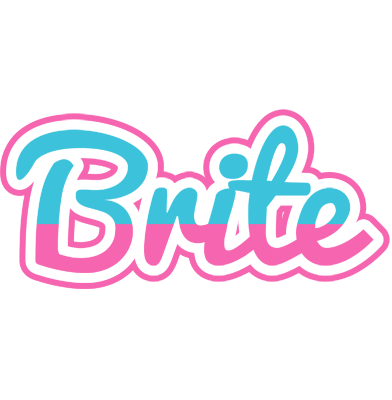 Brite woman logo