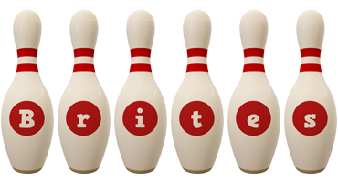 Brites bowling-pin logo