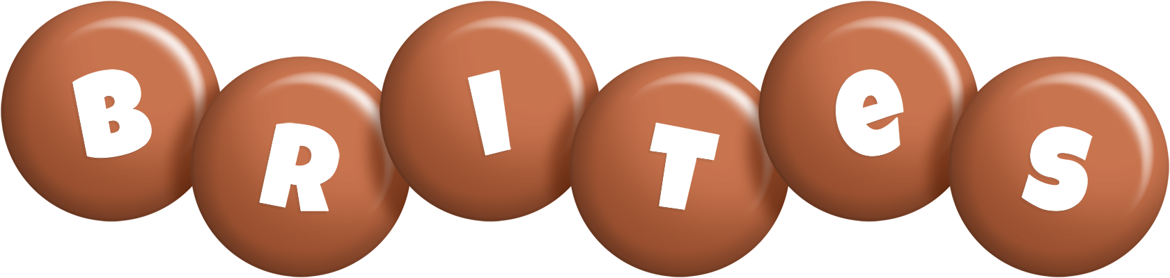 Brites candy-brown logo