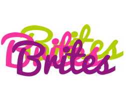 Brites flowers logo