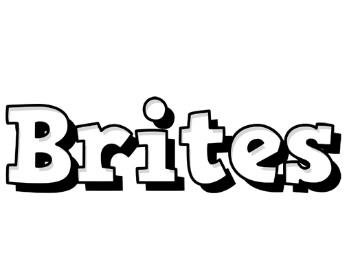 Brites snowing logo
