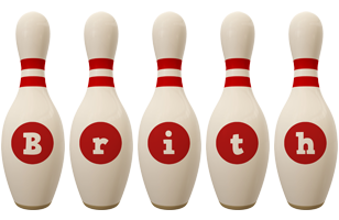 Brith bowling-pin logo