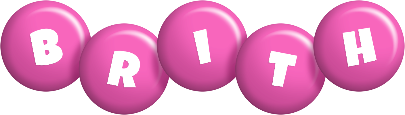 Brith candy-pink logo