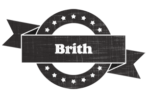 Brith grunge logo