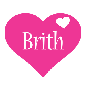 Brith love-heart logo