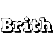 Brith snowing logo