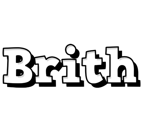 Brith snowing logo