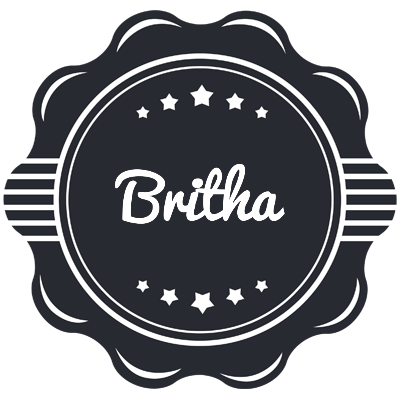 Britha badge logo