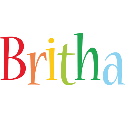 Britha birthday logo