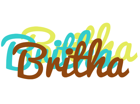 Britha cupcake logo