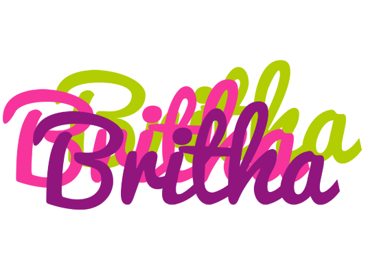 Britha flowers logo