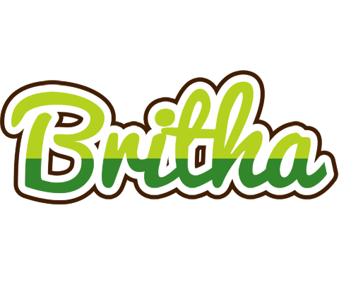 Britha golfing logo