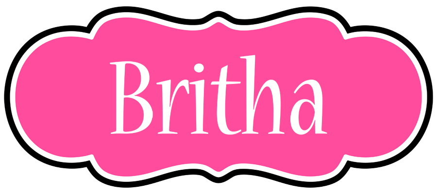 Britha invitation logo