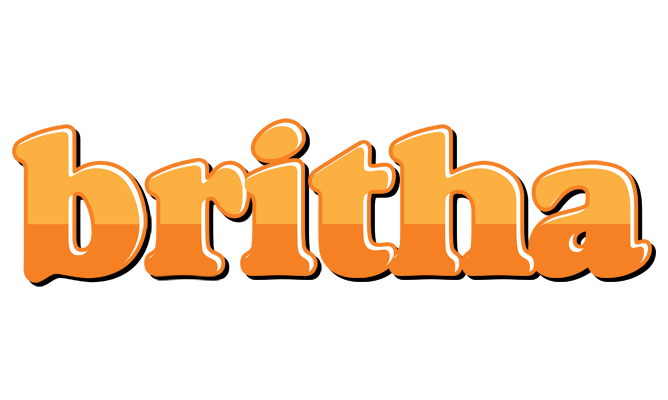 Britha orange logo