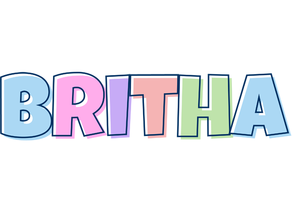 Britha pastel logo