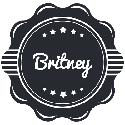 Britney badge logo
