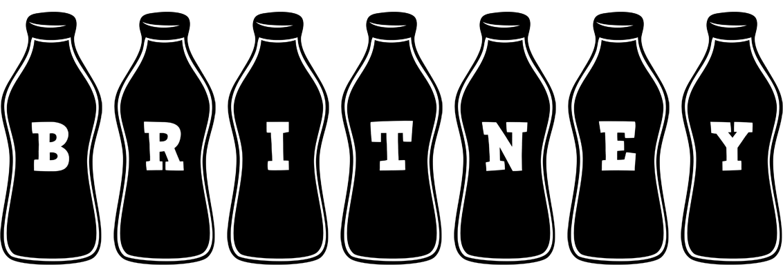 Britney bottle logo