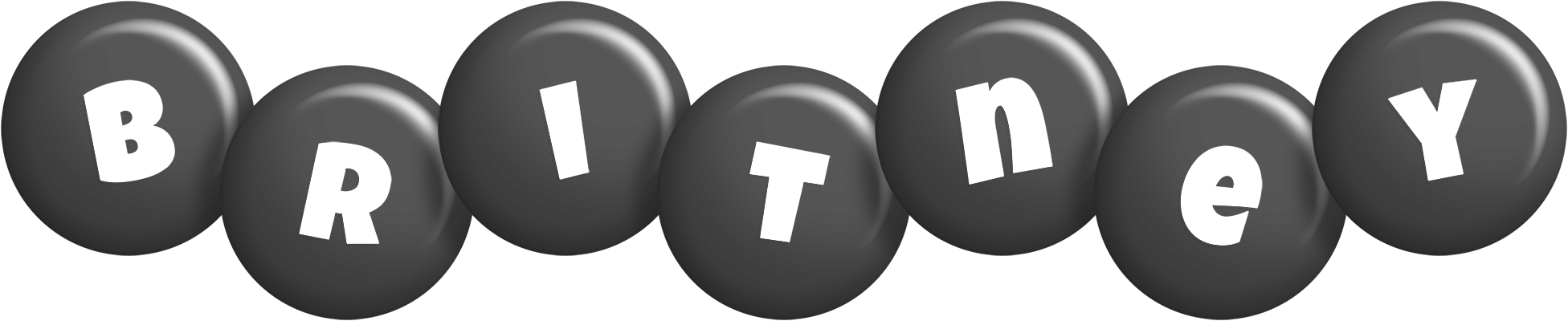 Britney candy-black logo