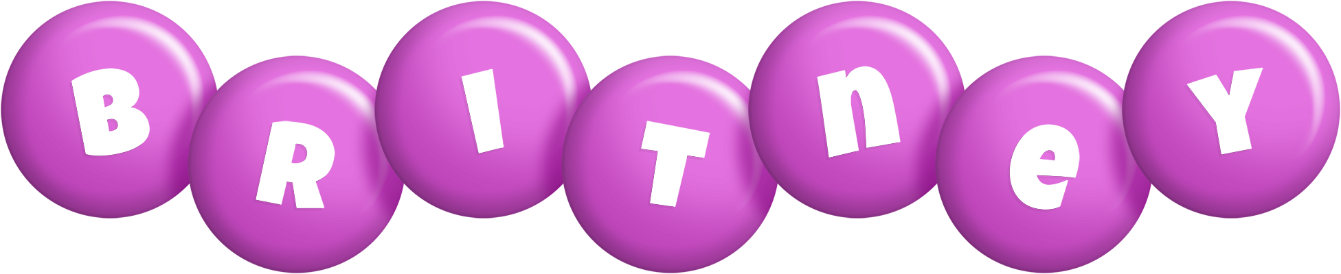 Britney candy-purple logo