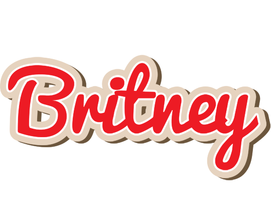 Britney chocolate logo