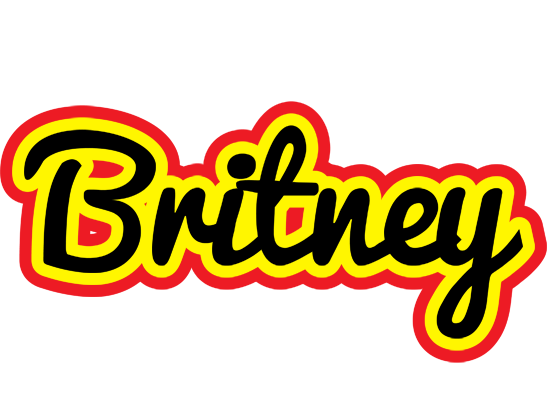 Britney flaming logo