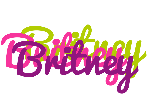 Britney flowers logo