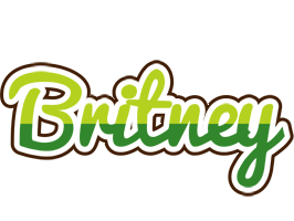 Britney golfing logo