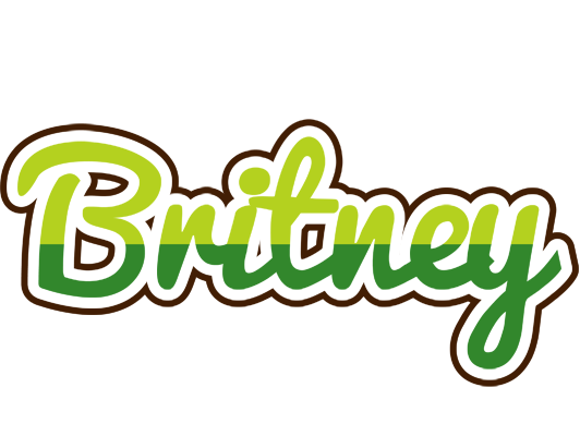Britney golfing logo
