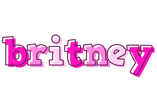 Britney hello logo